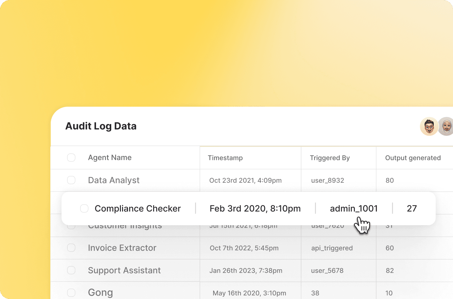 Real-Time Reporting & Audit Logs